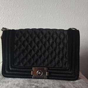 Two Elegant Black Crossbody Or Shoulder Purses